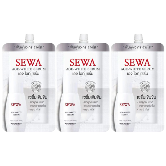 Sewa - Age-White Serum Peptide Multiple Activate 8ml. (Pack of 3)