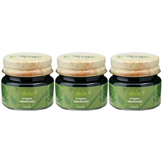 Wangwan Brand - Salet Pang Phon Balm 30g. (Pack of 3)