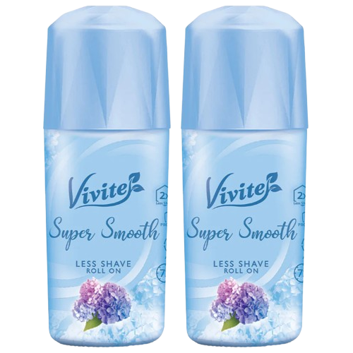 Vivite - Super Smooth Less Shave 40ml. (Pack of 2)