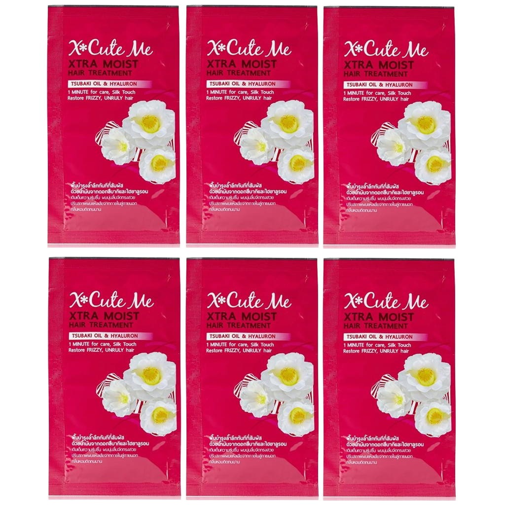 Xcuteme - Xtra Moist Hair Hya Treatment 30ml. (Pack of 6)