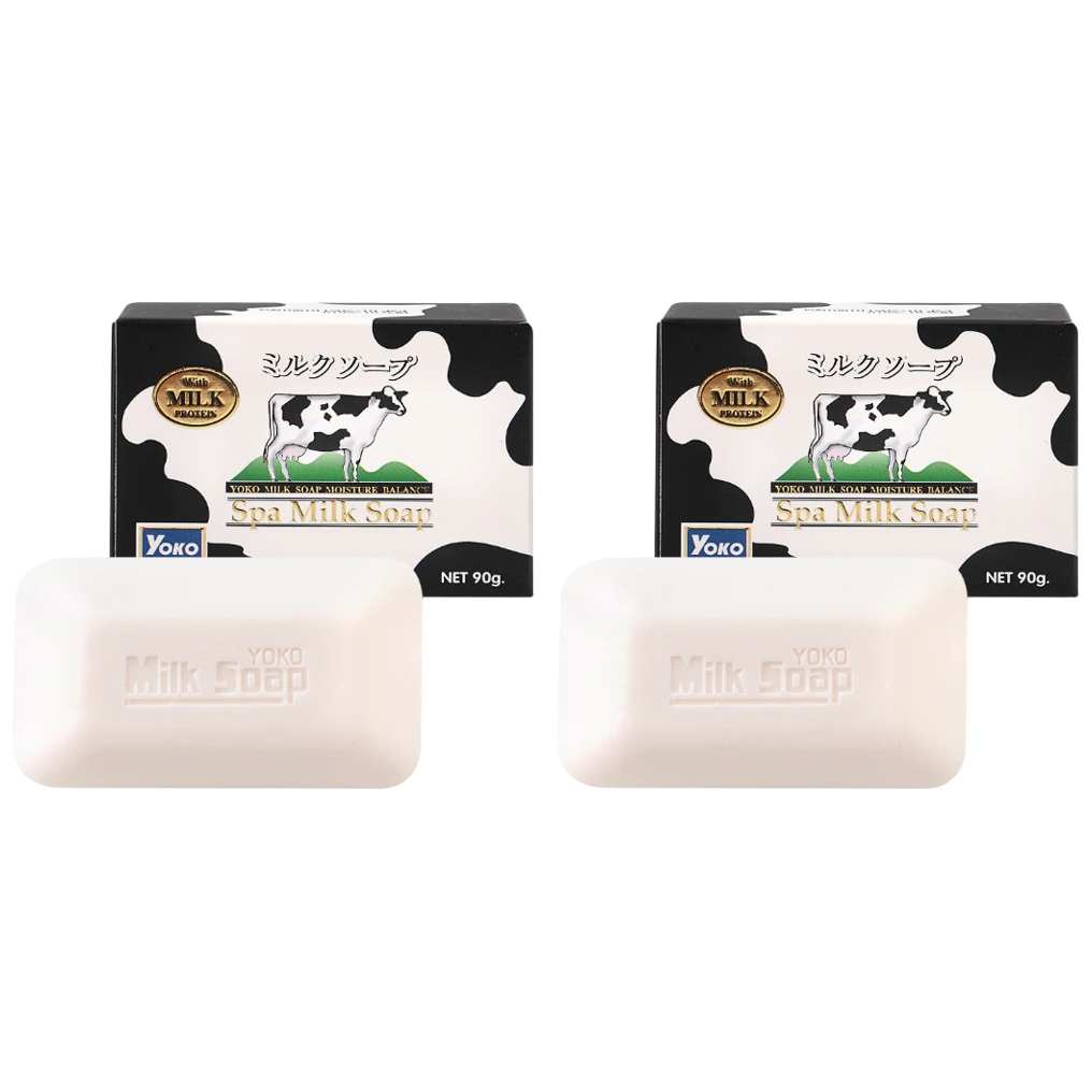 Yoko - Spa Milk Soap 90g. (Pack of 2)