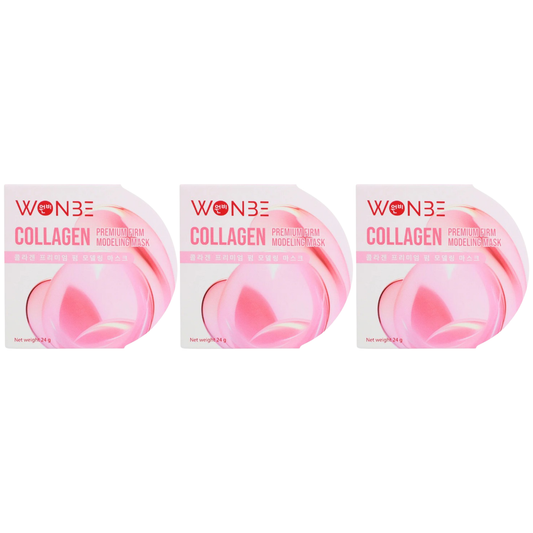 WONBE - Collagen Premium Firm Modeling Mask 24g. (Pack of 3)