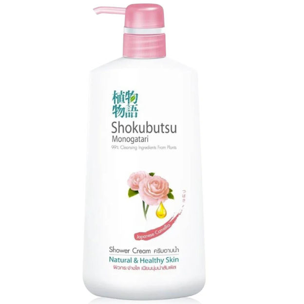 Shokubutsu - Monogatari Japanese Camellia Shower Cream 500ml.