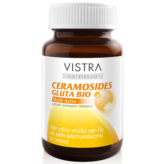 Vistra - Nutribeau Ceramosides Gluta Bio Multi Activ 30 Capsules