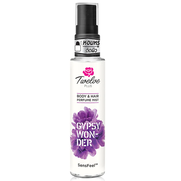 Twelve - Plus Body & Hair Perfume Mist, Gypsy Wonder 25ml.