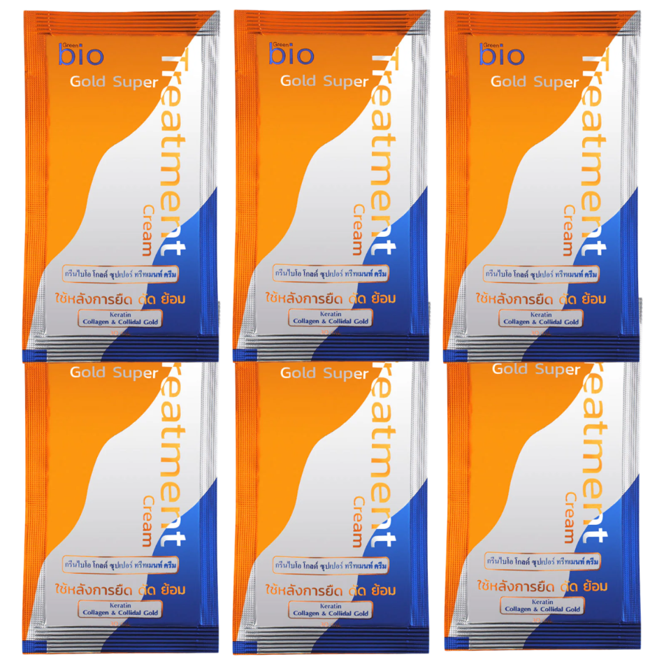 Green Bio - Gold Super Treatment Cream 30ml. (Pack of 6)