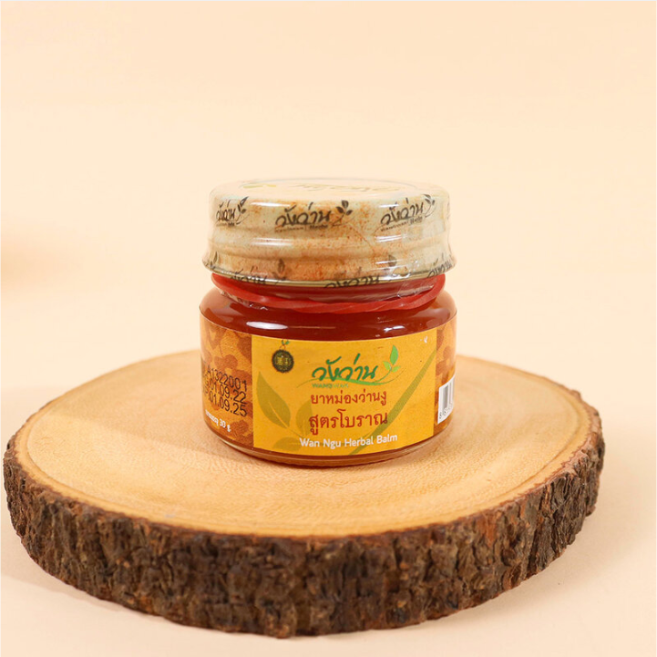 Wangwan Brand - Wan Ngu Herbal Balm 30g. (Pack of 3)