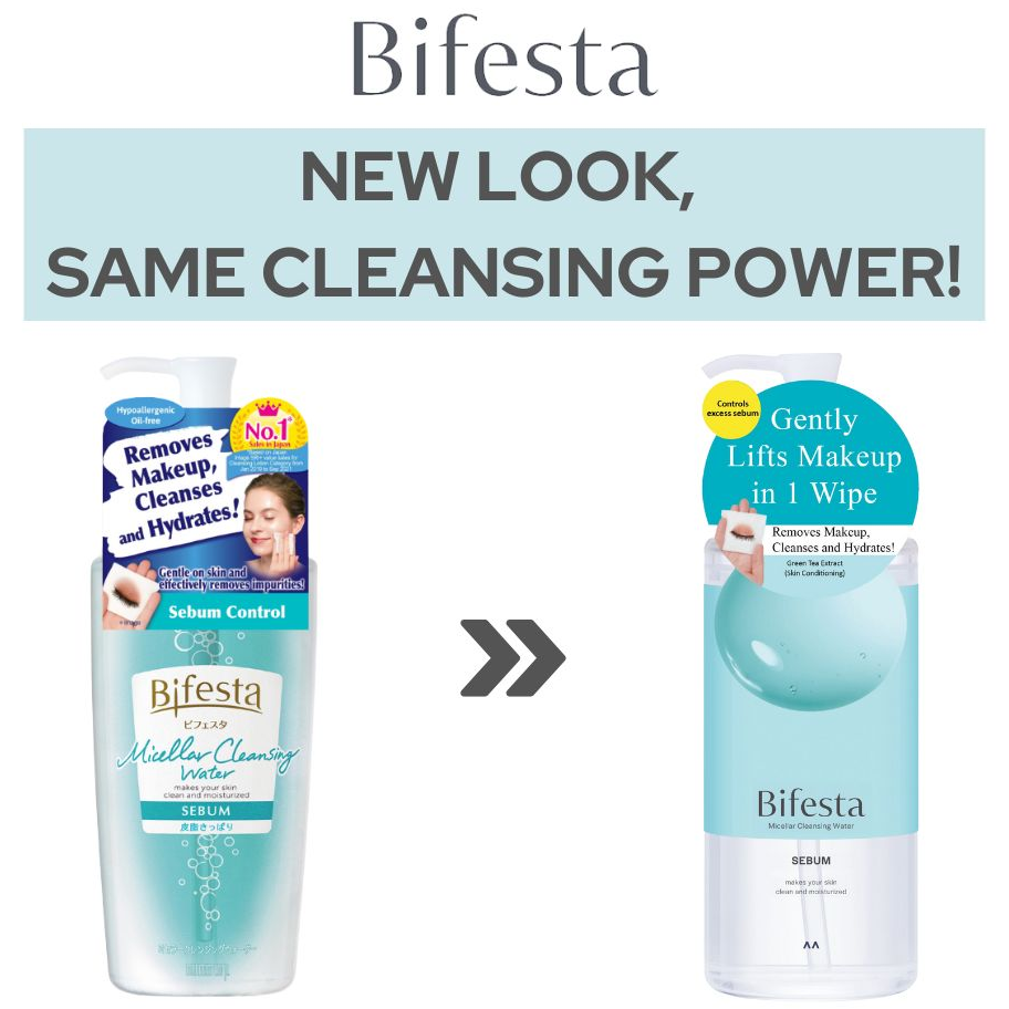 Bifesta - Micellar Cleansing Water Sebum 400ml.