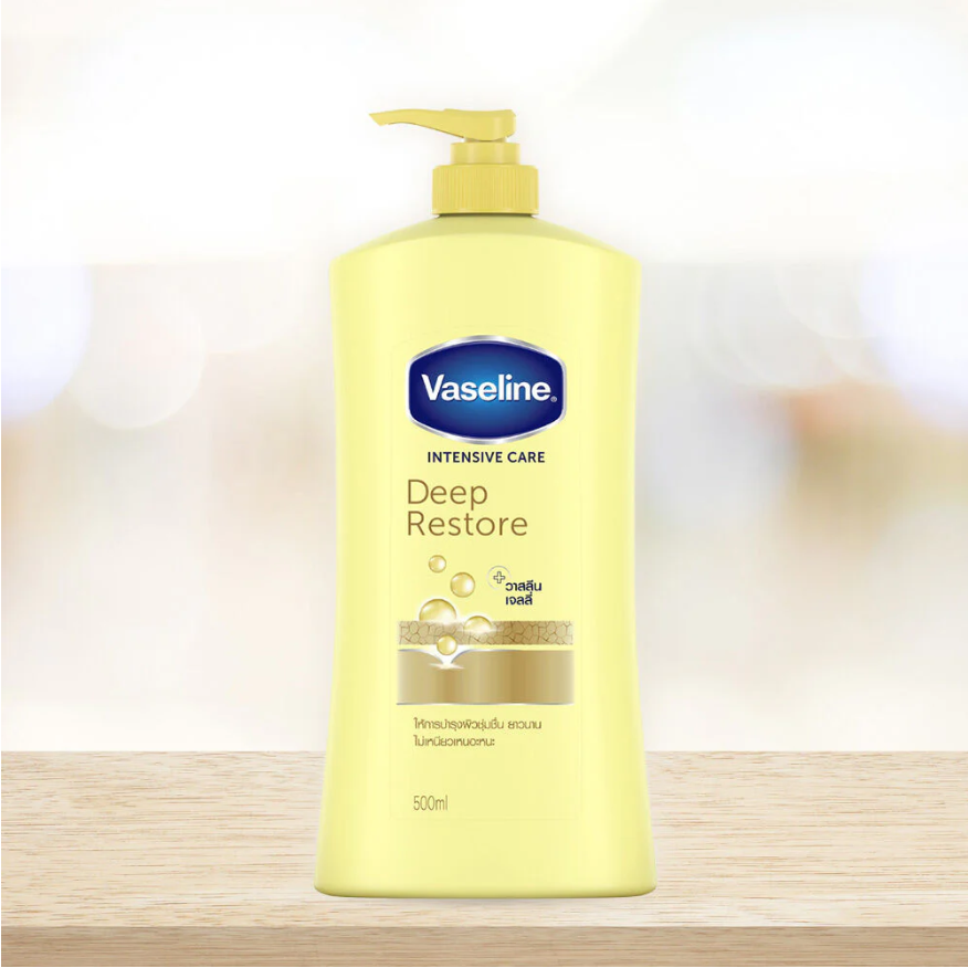 Vaseline - Intensive Care Lotion Deep Restore Yellow 500ml.