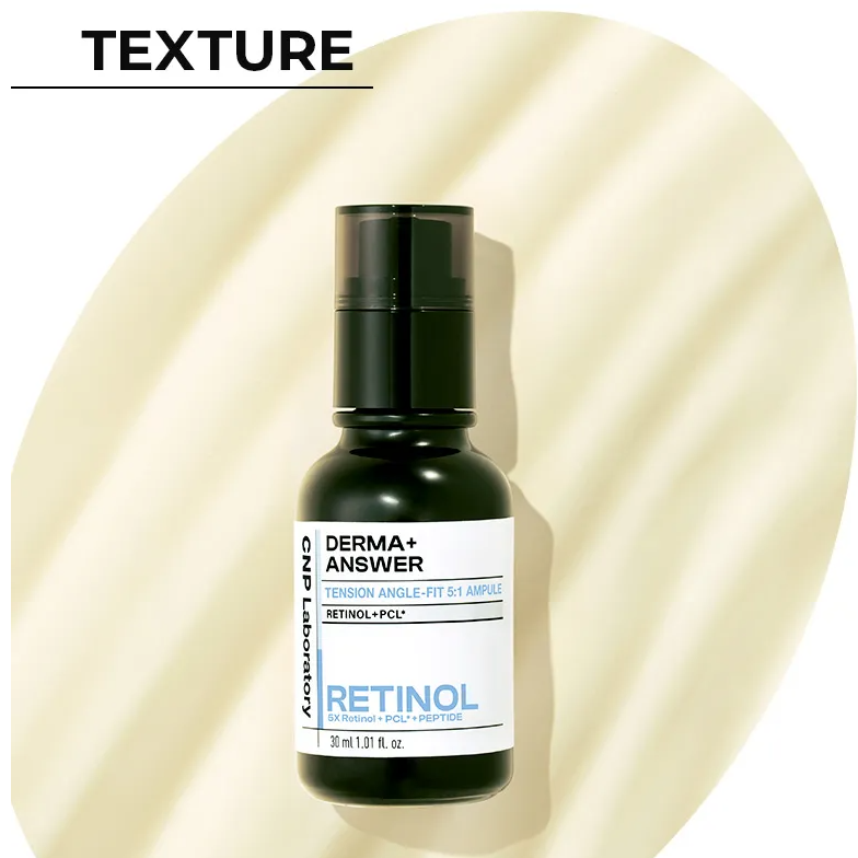 CNP Laboratory - Derma+ Answer Tension Angle-Fit Ampule, RETINOL + PCL 30ml.