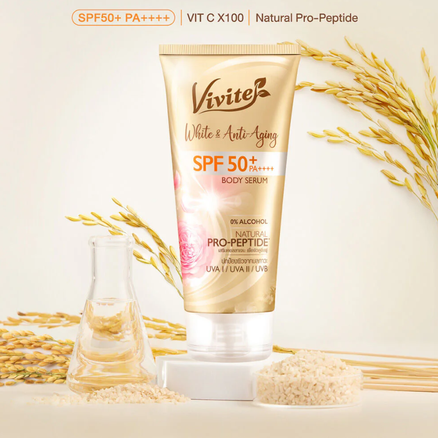 Vivite - White & Anti-Aging Body Serum 150ml.