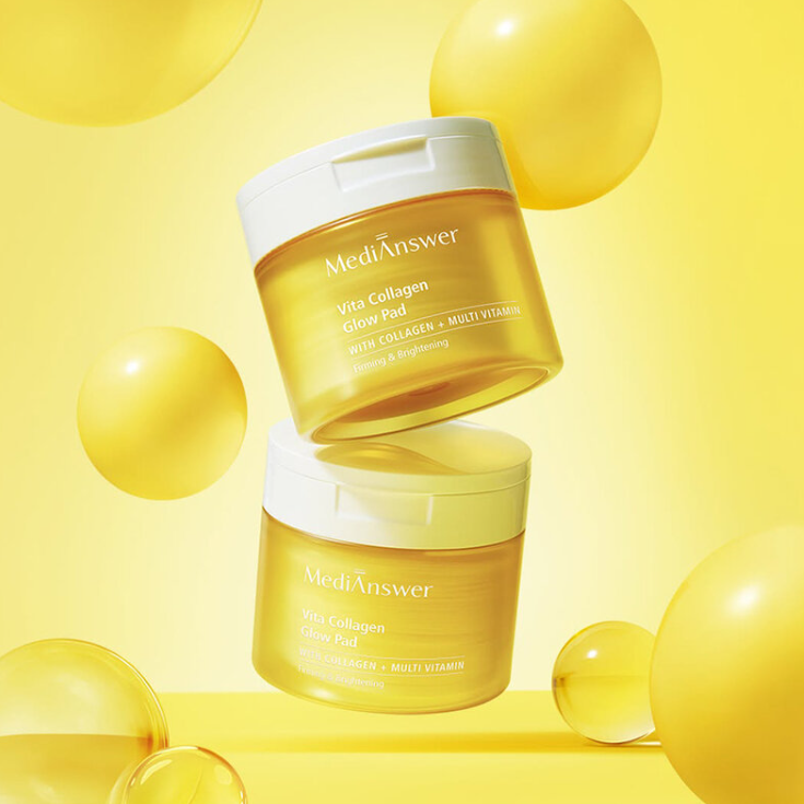 MediAnswer - Vita Collagen Glow Pad 140ml. (80 Pads)