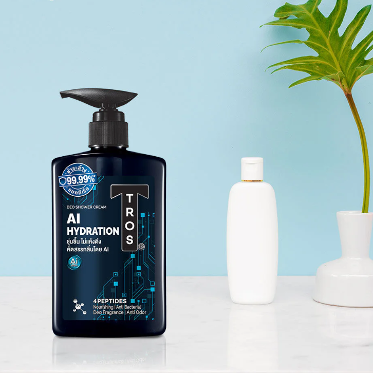 TROS - Black Deo Shower Gel AI Hydration 450ml.