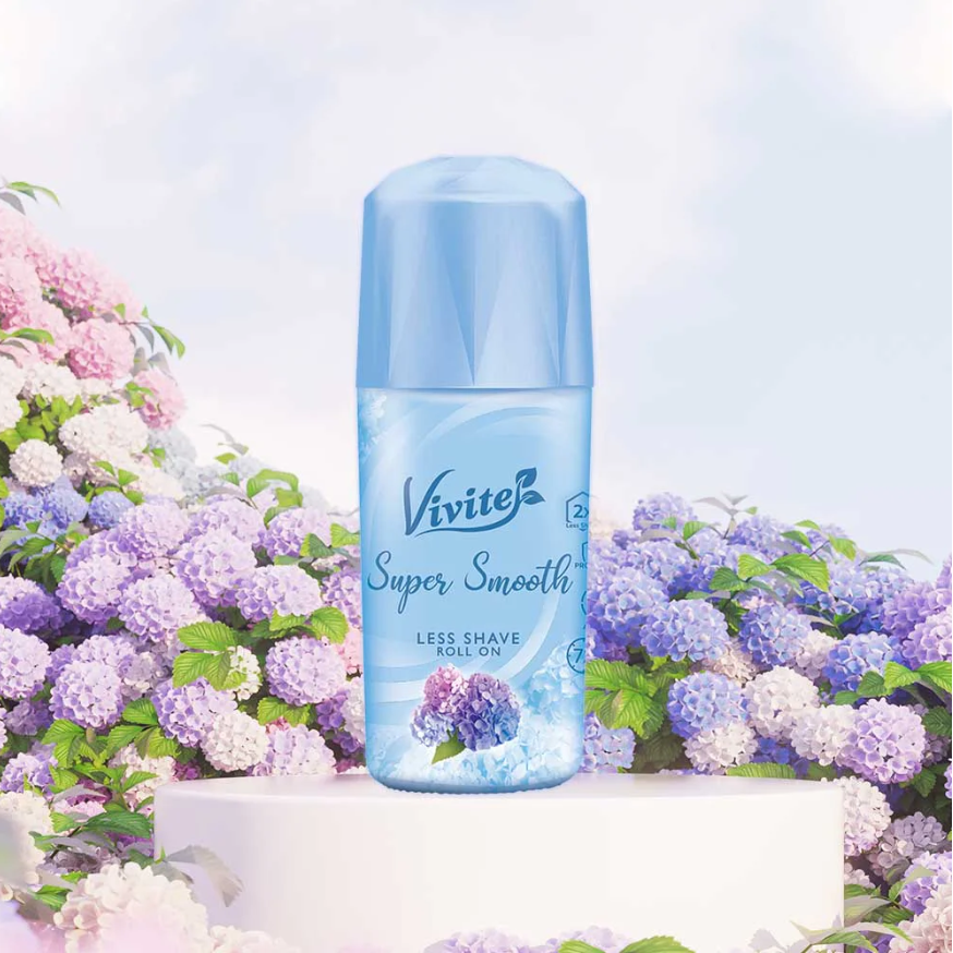 Vivite - Super Smooth Less Shave 40ml. (Pack of 2)