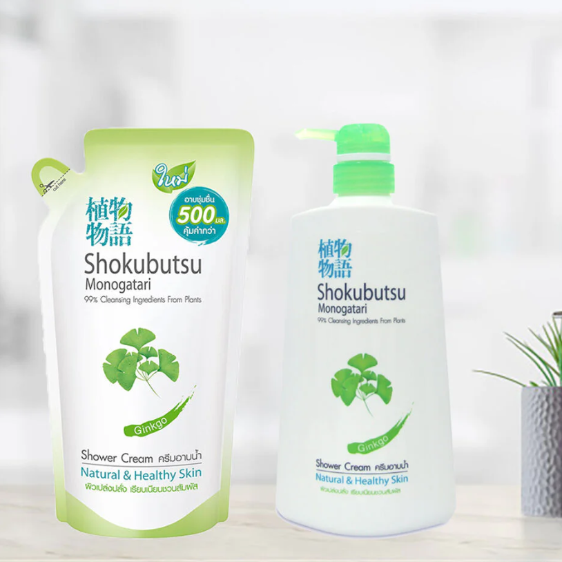 Shokubutsu - Monogatari Liquid Soap Ginkgo 500ml.