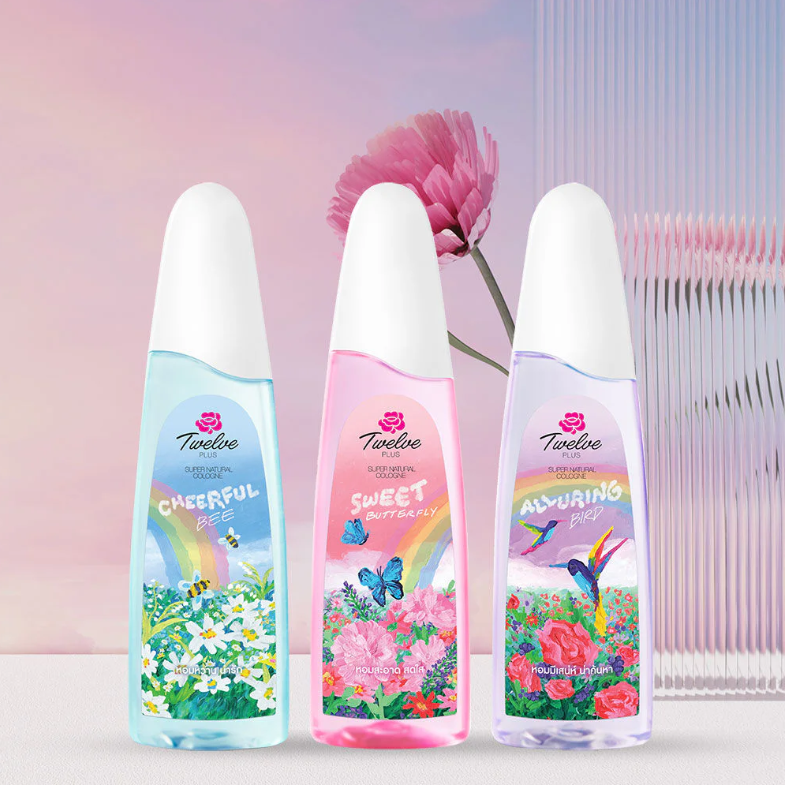 Twelve - Plus Super Natural Cologne, Sweet Butterfly 115ml.