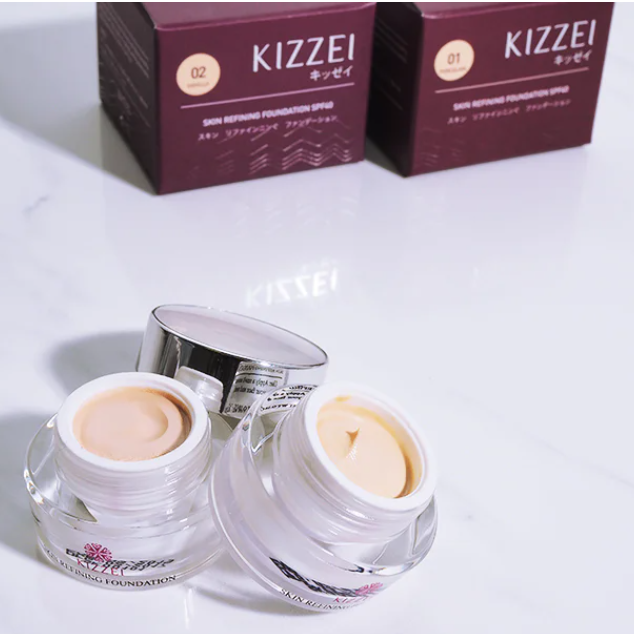 Kizzei - Skin Refining Foundation #02 5g.