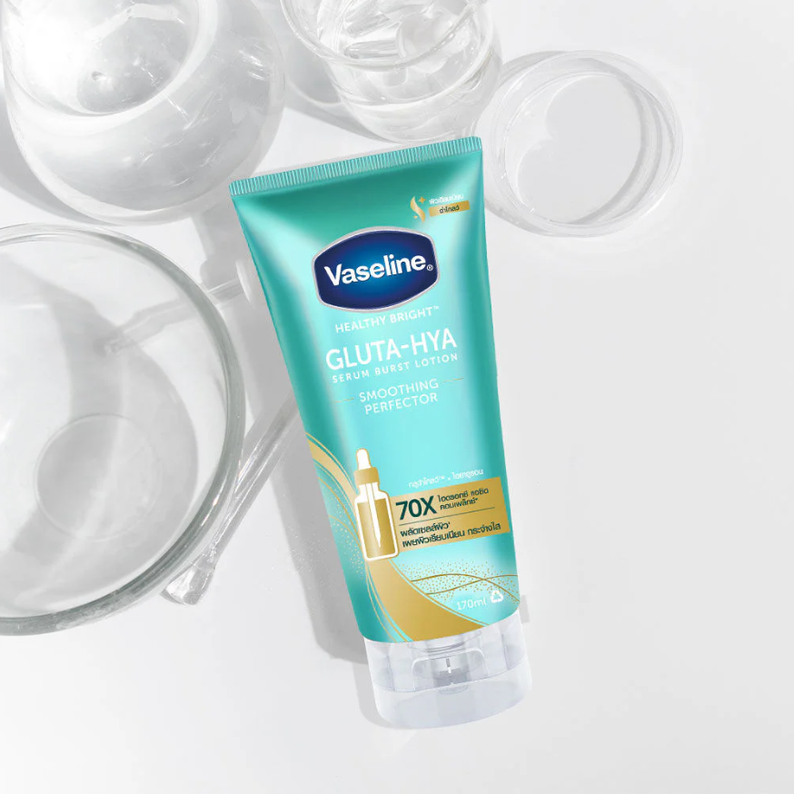 Vaseline - Healthy Bright Gluta-Hya Serum Burst Smoothing Perfector 170ml.