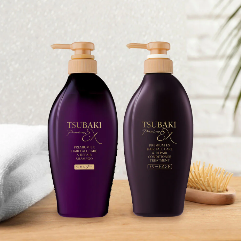 Tsubaki - Premium Ex Hair Fall Care & Repair Conditioner Treatment 450ml.