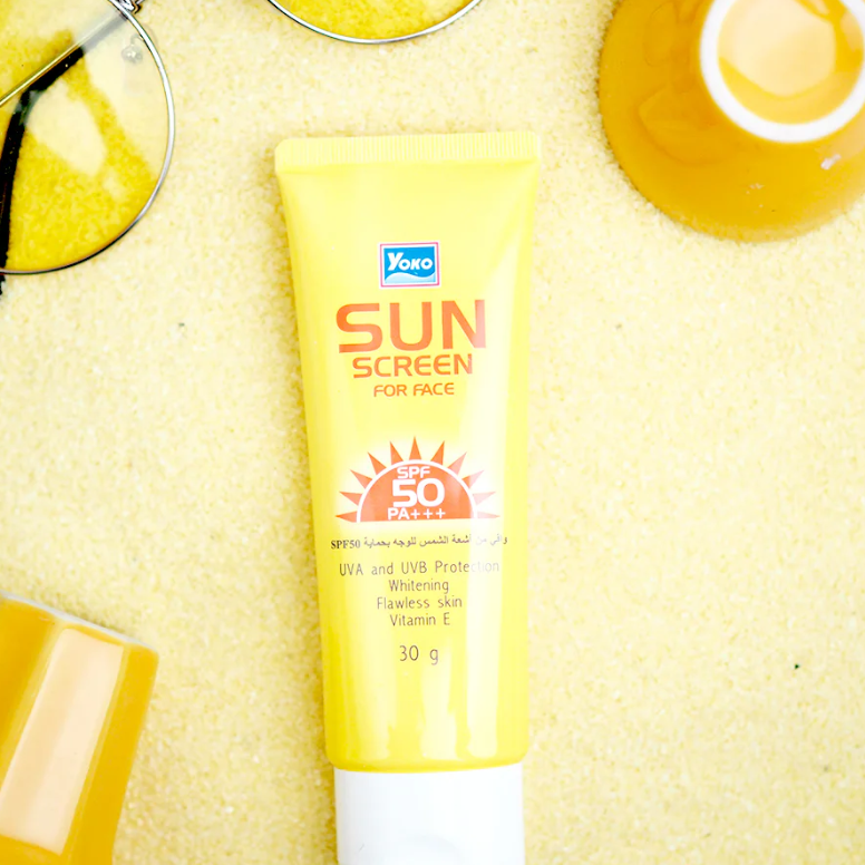 Yoko - Sunscreen For Face SPF50/PA+++ 30g.