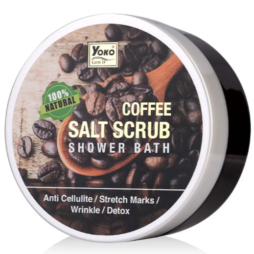 Yoko - Gold Coffee Salt Scrub Shower Bath 240g.