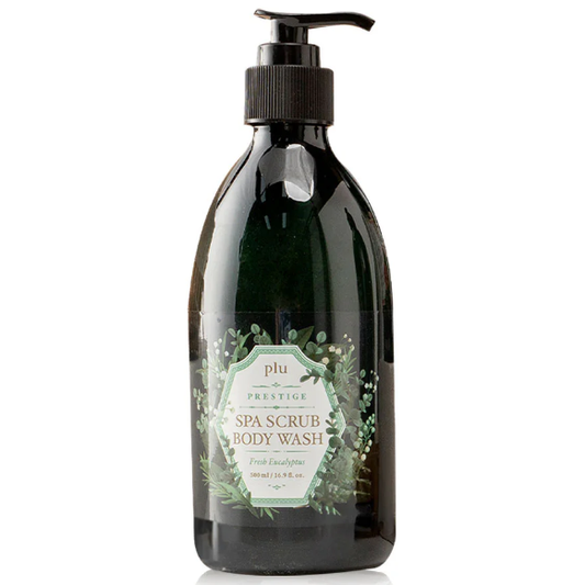 Plu - Prestige Spa Scrub Body Wash Fresh Eucalyptus 500g.