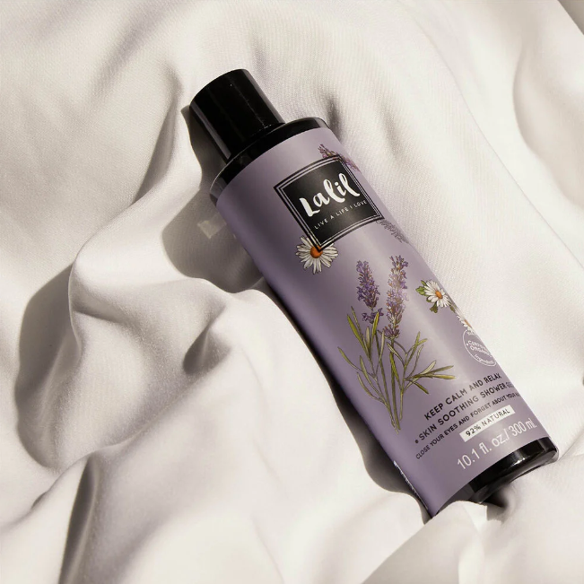 Lalil - Keep Calm & Relax Skin Soothing Shower Gel 300ml.