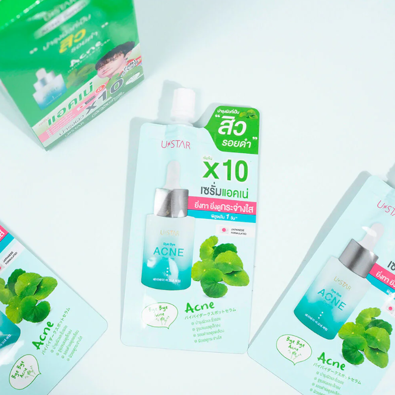 U-Star - Bye Bye Acne Serum 5g. (Pack of 3)
