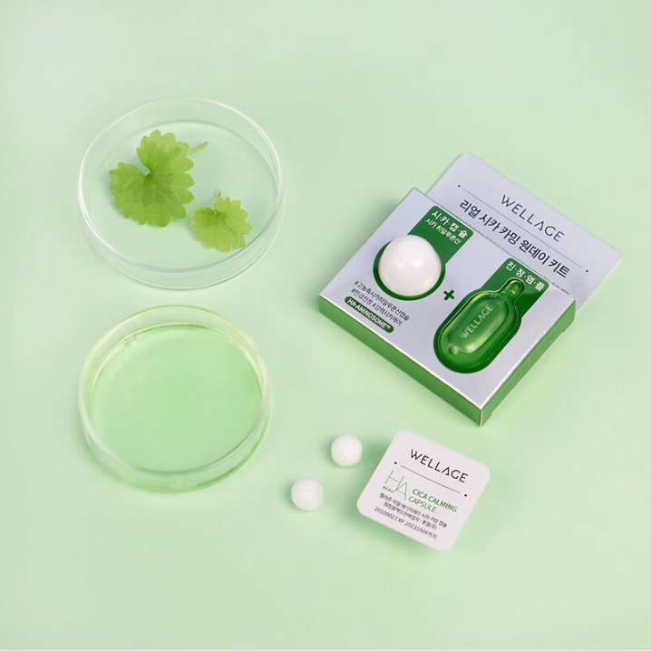 Wellage - Real Cica Calming One Day Kit 15ml.