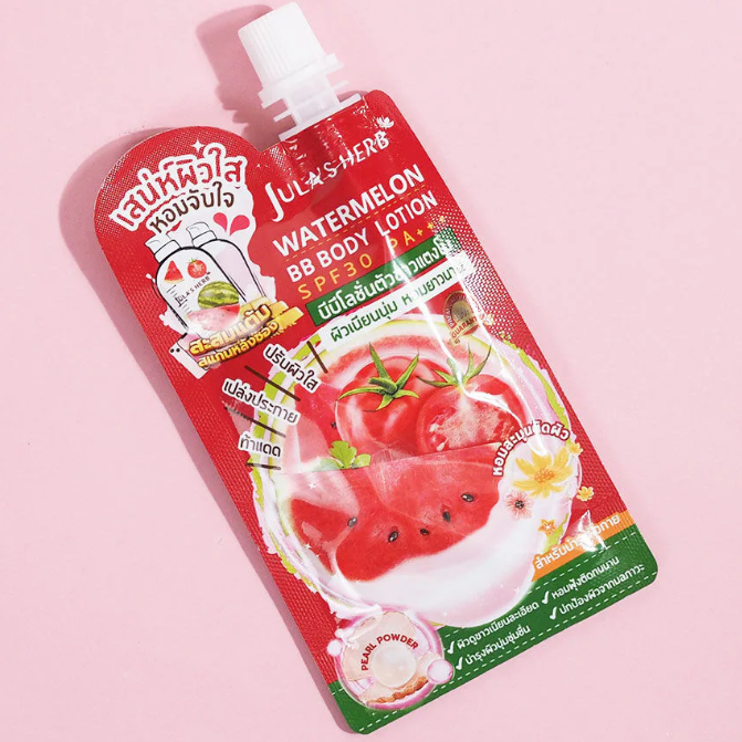 Jula's Herb - Watermelon BB Body Lotion SPF30 PA+++ 40ml. (Pack of 3)