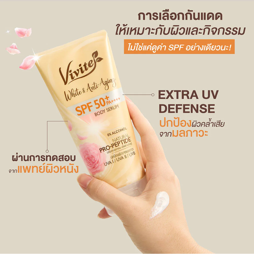 Vivite - White & Anti-Aging Body Serum 150ml.
