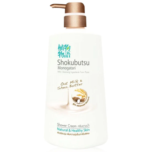 Shokubutsu - Monogatari Oatmilk And Shea Butter Shower Cream 500ml.