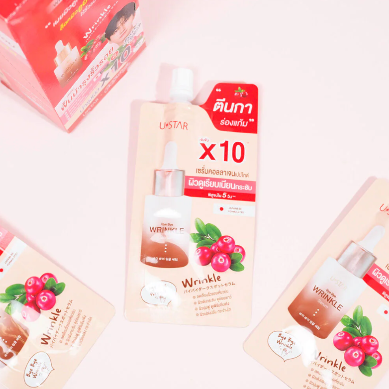 U-Star - Bye Bye Wrinkle Serum 8g. (Pack of 3)