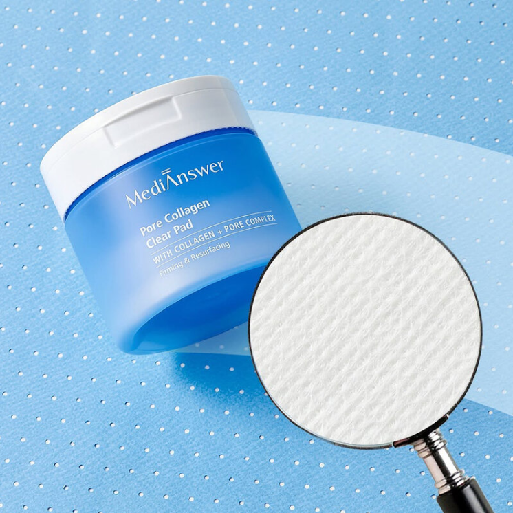 MediAnswer - Pore Collagen Clear Pad 140ml. (80 Pads)