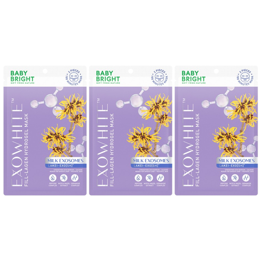 Baby Bright - Exowhite Fill-lagen Hydrogel Mask 20g. (Pack of 3)