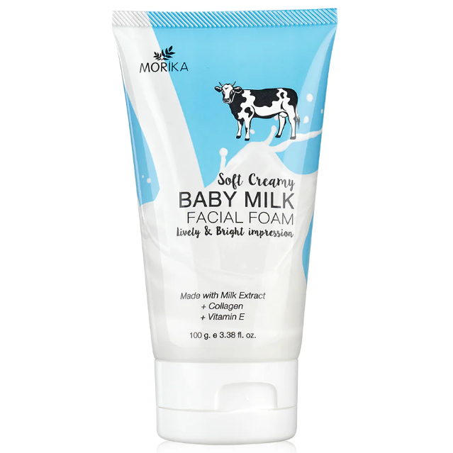 Morika - Baby Milk Facial Foam 100g.