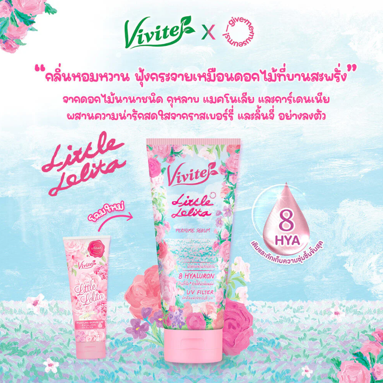Vivite - Hyaluron Hand & Body Perfume Serum Little Lolita 180ml.
