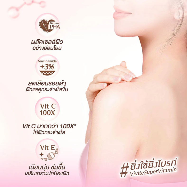 Vivite - Super Vitamin Niacinamide Body Serum 170ml.