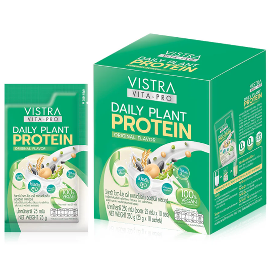 Vistra - Vita-Pro Daily Plant Protein 100 % Vegan 25g. (10 Sachets)