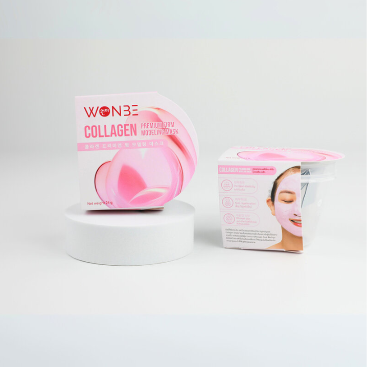WONBE - Collagen Premium Firm Modeling Mask 24g. (Pack of 3)