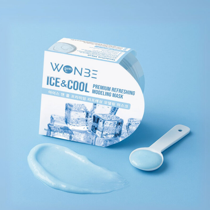 WONBE - Ice & Cool Premium Refreshing Modeling Mask 24g. (Pack of 3)