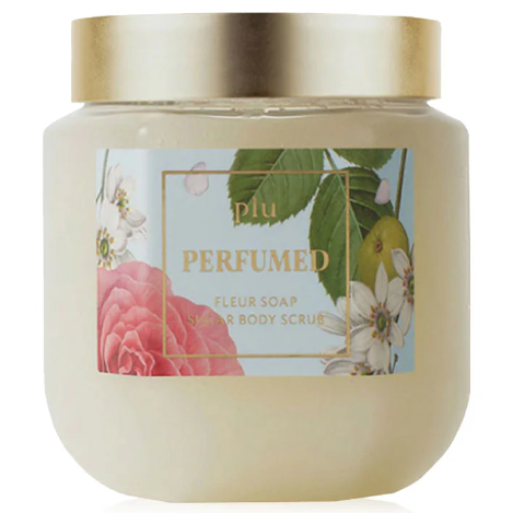 Plu - Perfumed Body Scrub Fleur Soap 500g.