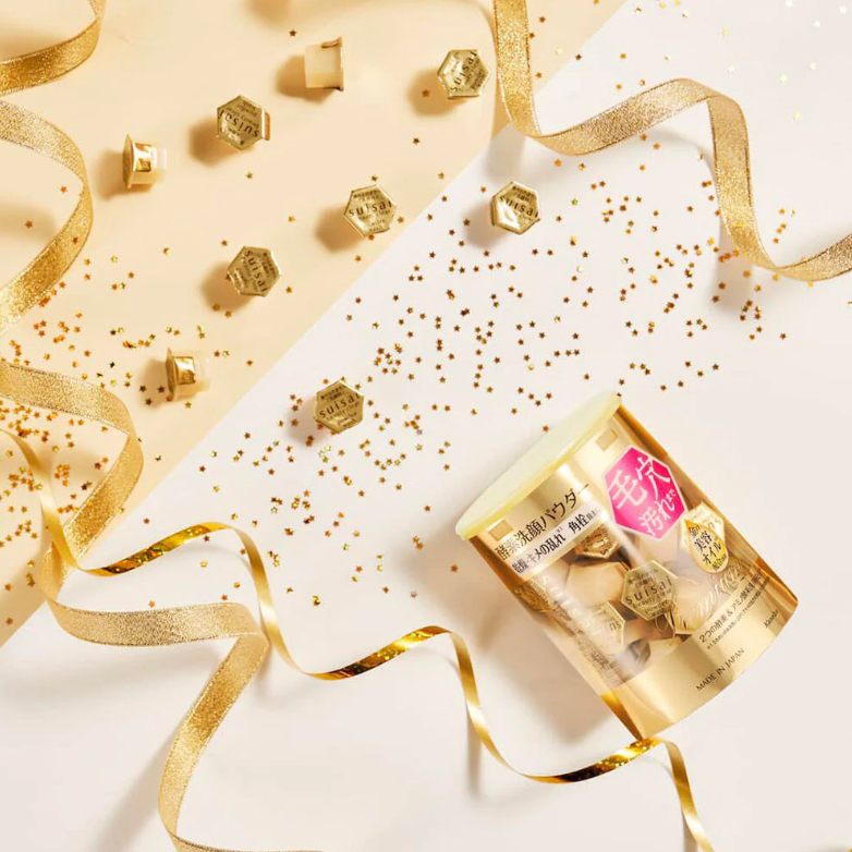 Suisai - Beauty Clear Gold Powder Wash 0.4g. (32 Capsules)