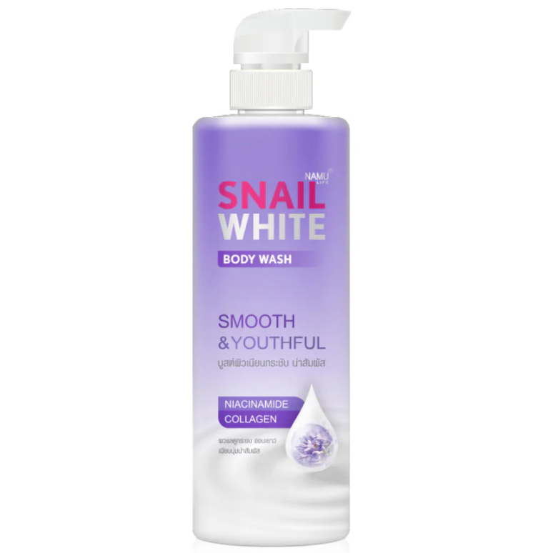 Namu Life Snailwhite - Body Wash Smooth & Youthful 500ml.