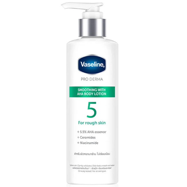 Vaseline - Pro Derma Smoothing with AHA Body Lotion No.5 250ml.