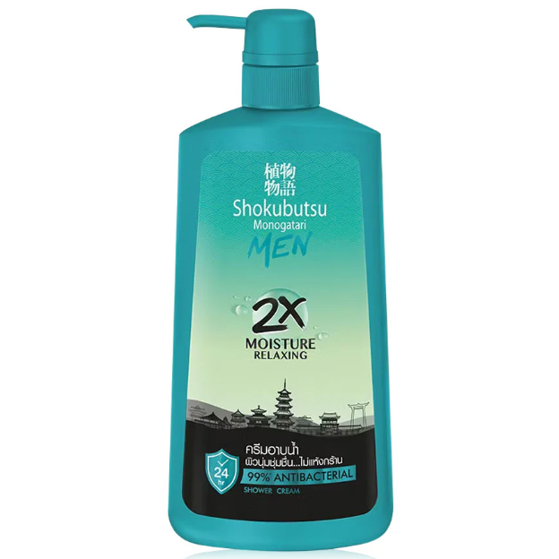 Shokubutsu - Monogatari For Men Moisture Relaxing Shower Cream 450ml.
