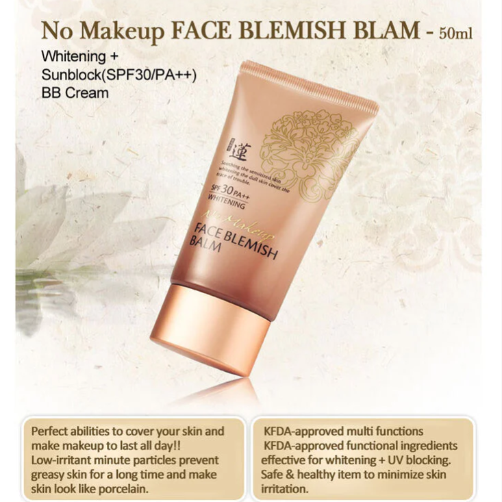 Welcos - No Makeup Face BB Cream SPF30 50ml.