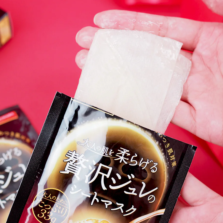 Utena - Premium Puresa Golden Jelly Mask, HA (33g. x 3 masks)