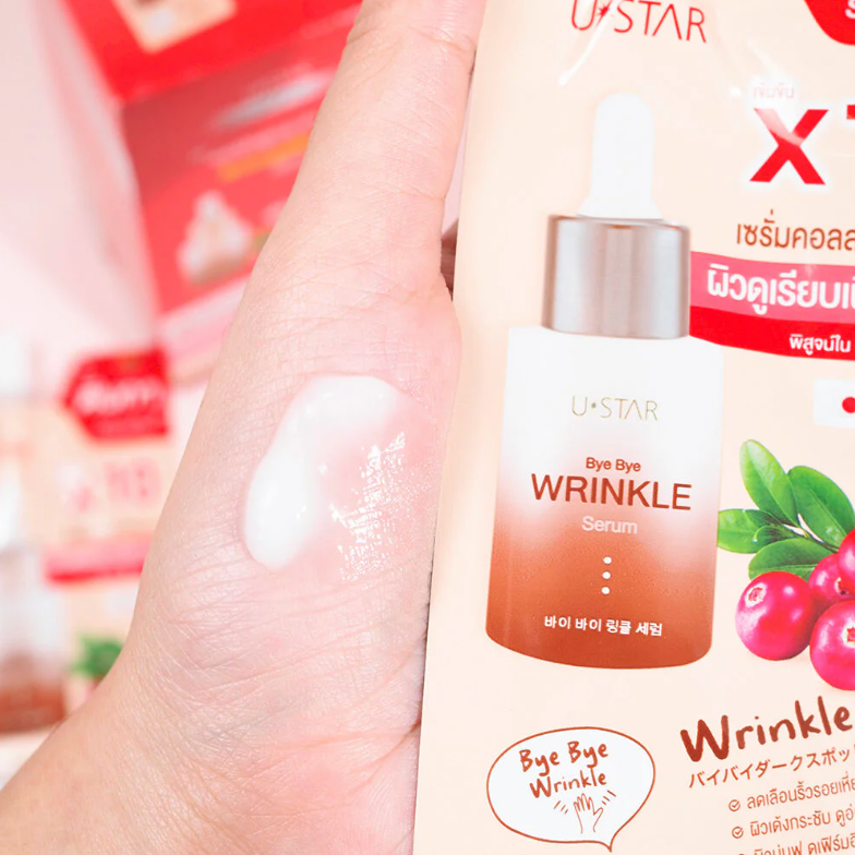 U-Star - Bye Bye Wrinkle Serum 8g. (Pack of 3)