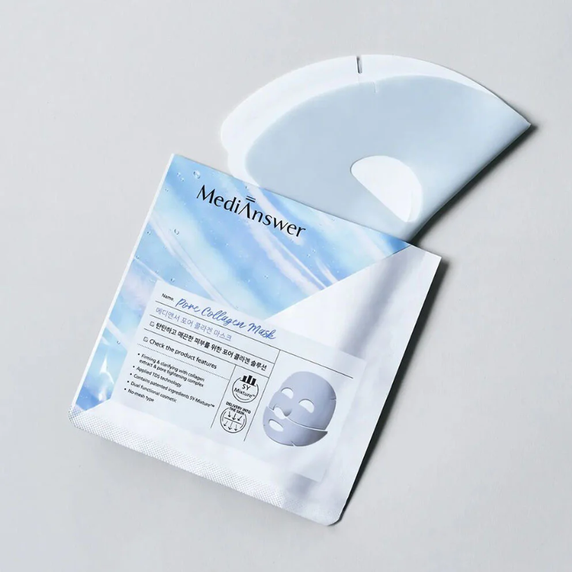 MediAnswer - Pore Collagen Mask (37g. x 5 Sheets)